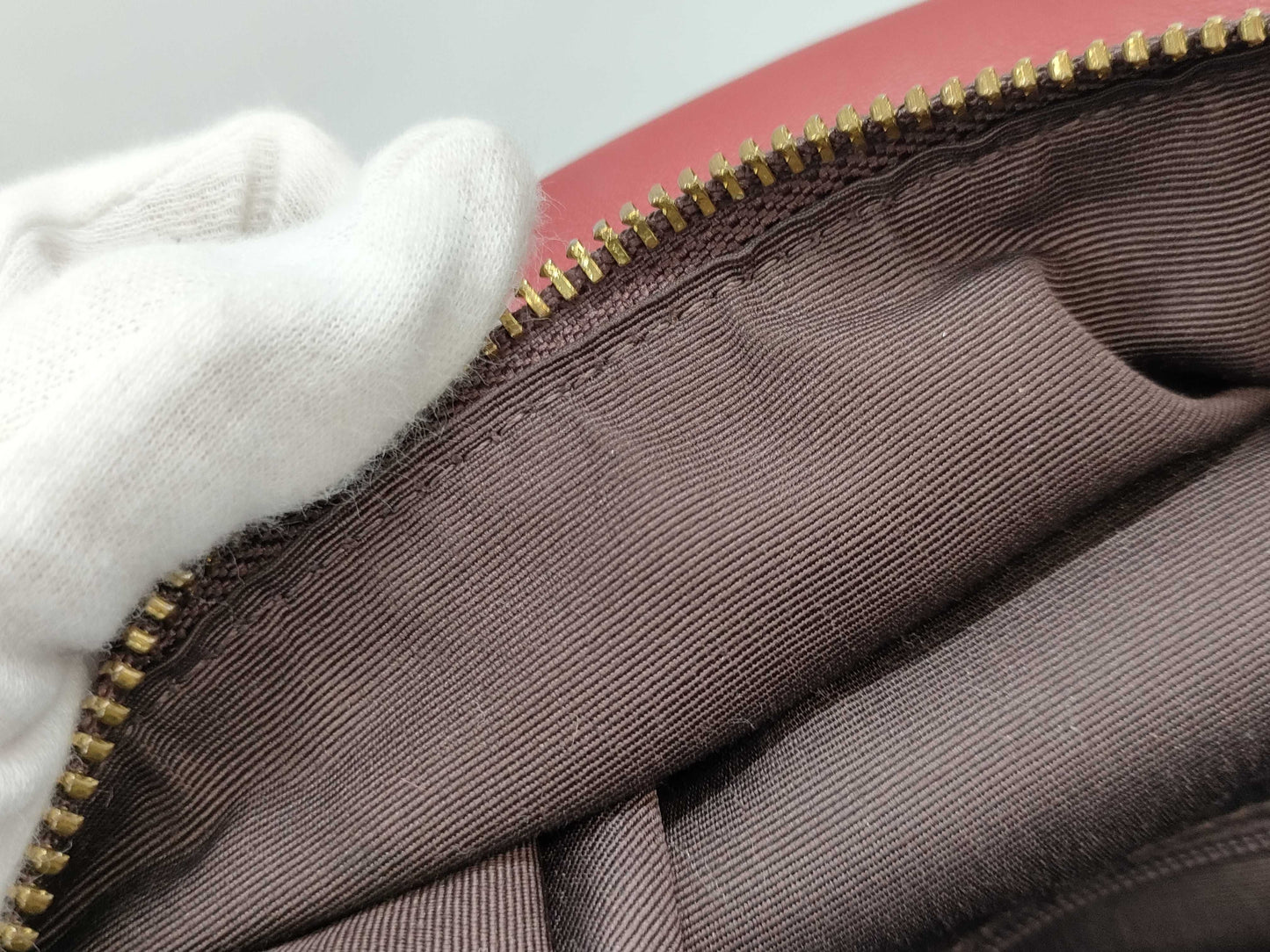 COACH Signature F31372 PVC and Leather Cherry Backpack