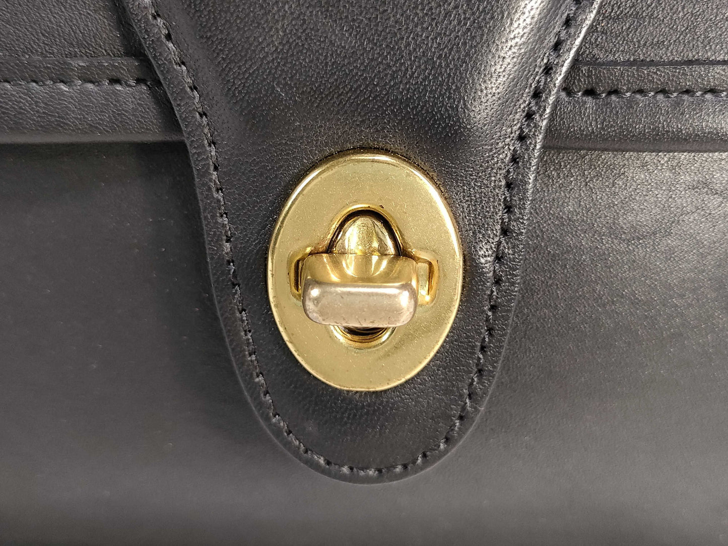 COACH Old/Clutch Bag/Black Second Bag