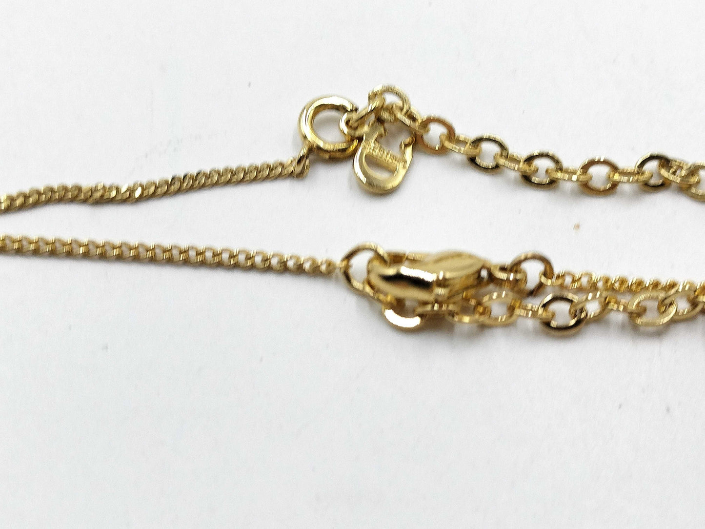 Dior Gold Plated Logo/Rhinestone Necklace Set Accessories Collection Accessories Collection