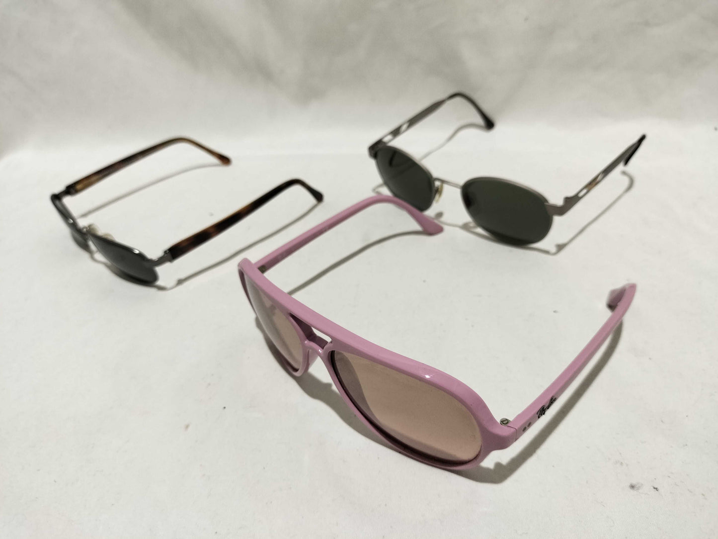 Ray-Ban / Armani 3-piece set of sunglasses and glasses