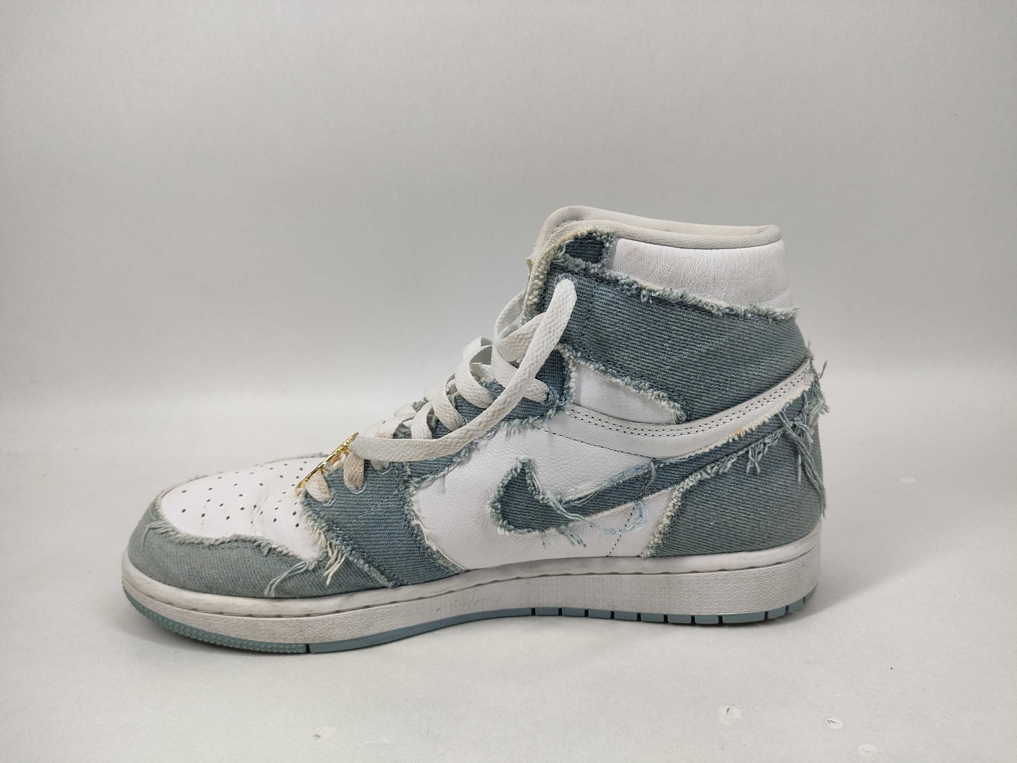 NIKE Women's Air Jordan 1 High OG Denim DM9036-104 Sneakers