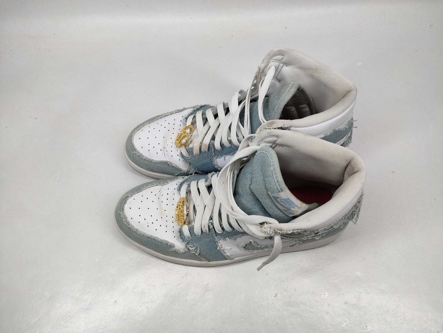 NIKE Women's Air Jordan 1 High OG Denim DM9036-104 Sneakers