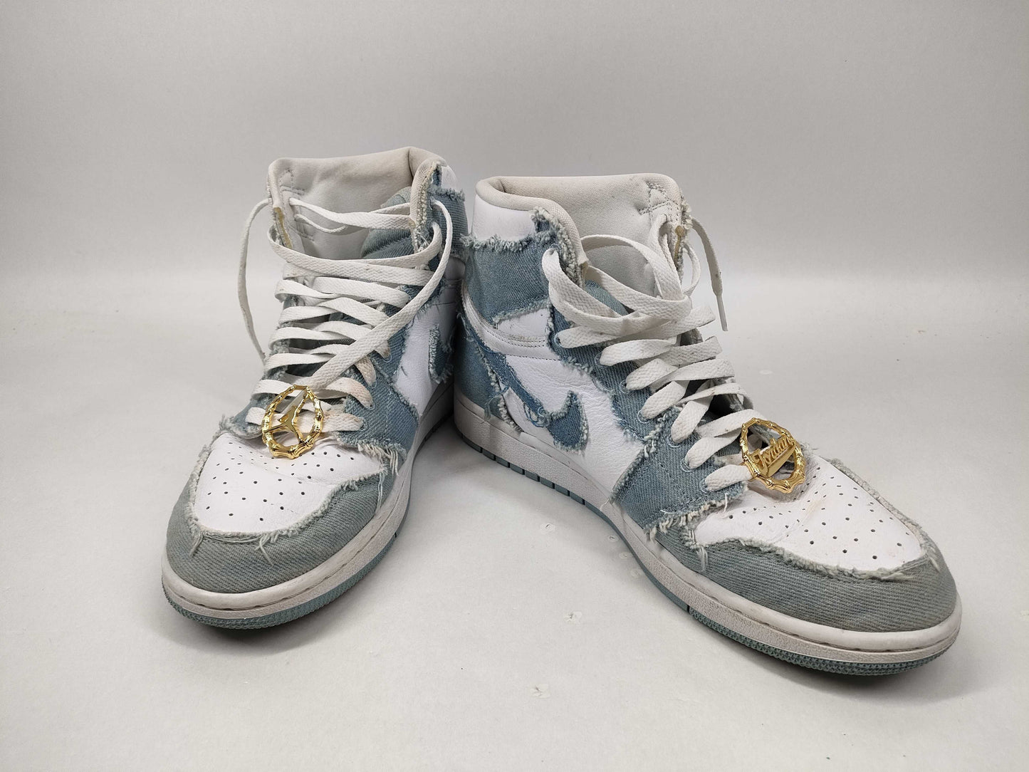 NIKE Women's Air Jordan 1 High OG Denim DM9036-104 Sneakers