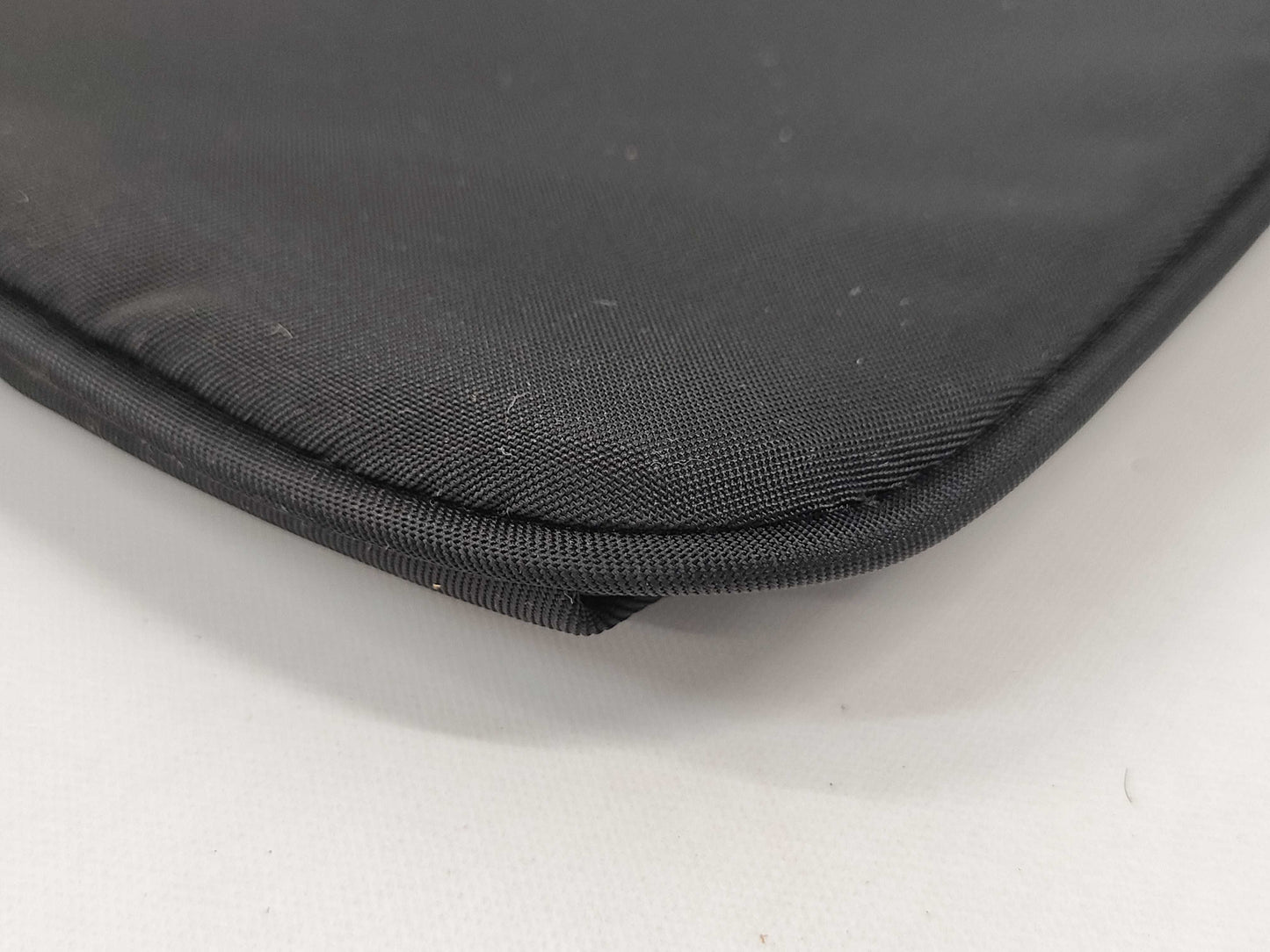 PRADA Nylon Shoulder Bag with Triangular Plate Waist Pouch
