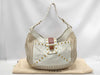 LOEWE Leather One-Shoulder Striped Shoulder Bag