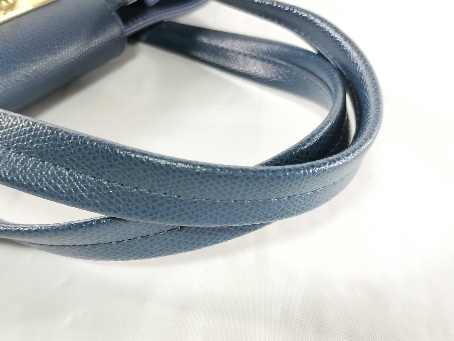 FURLA 2WAY/Blue Handbag