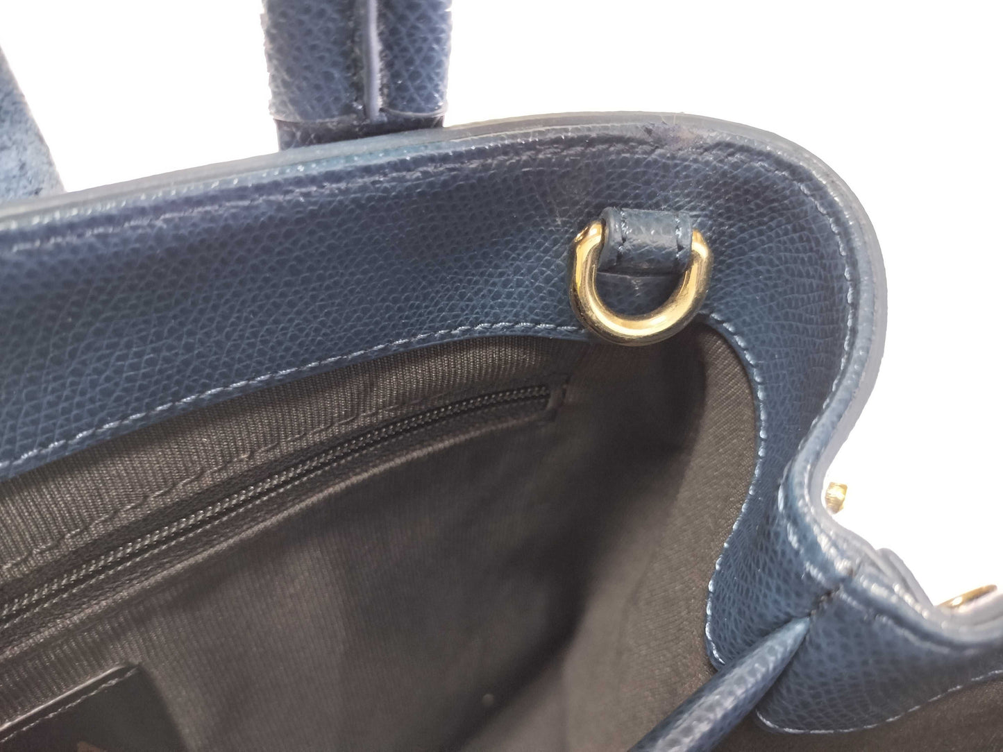 FURLA 2WAY/Blue Handbag