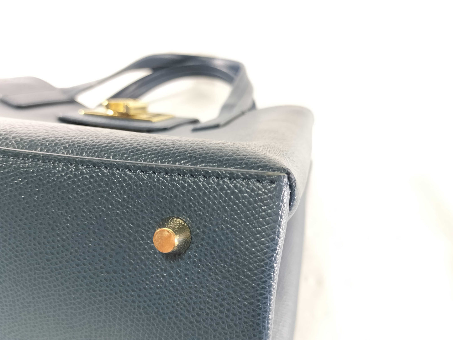 FURLA 2WAY/Blue Handbag