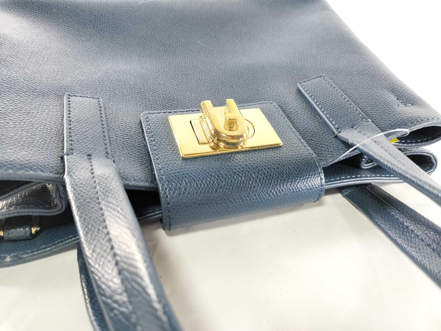 FURLA 2WAY/Blue Handbag