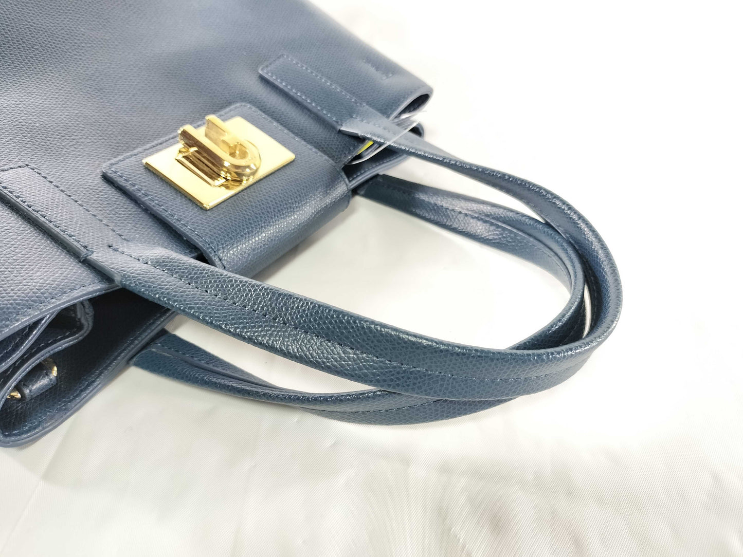 FURLA 2WAY/Blue Handbag