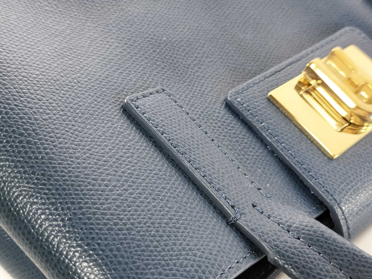 FURLA 2WAY/Blue Handbag