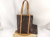 LOUIS VUITTON M42236 Monogram Bucket GM Tote Bag with Pouch