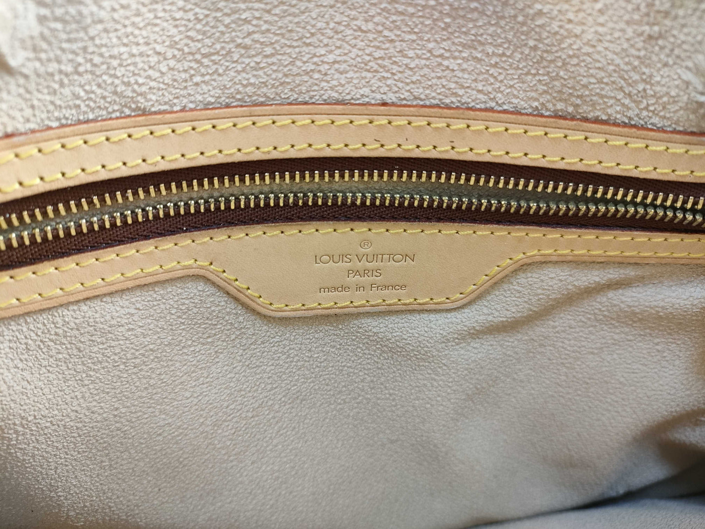 LOUIS VUITTON M42236 Monogram Bucket GM Tote Bag with Pouch