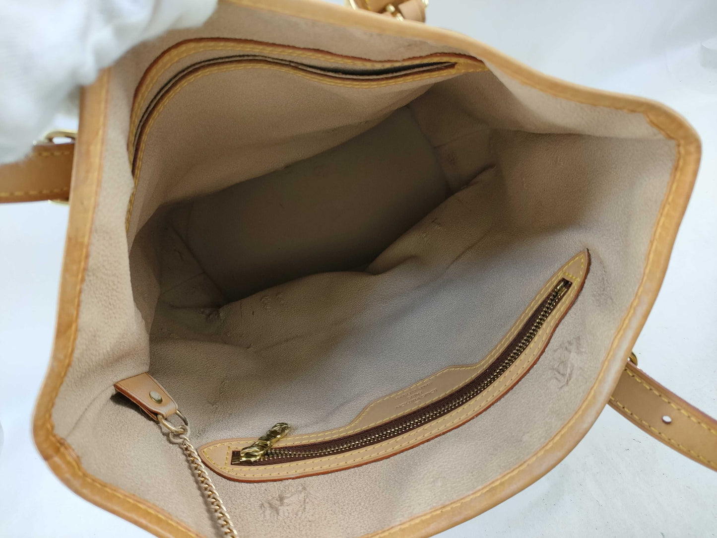 LOUIS VUITTON M42236 Monogram Bucket GM Tote Bag with Pouch