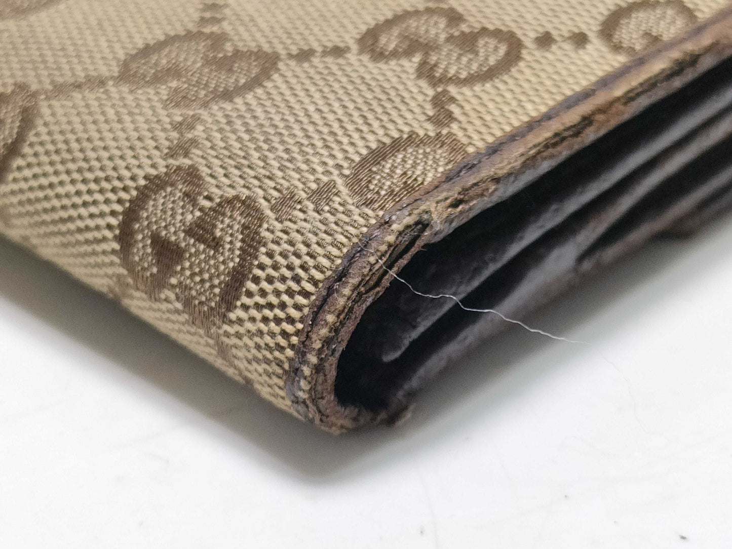 GUCCI GG Canvas Long Wallet 1127152 Wallet