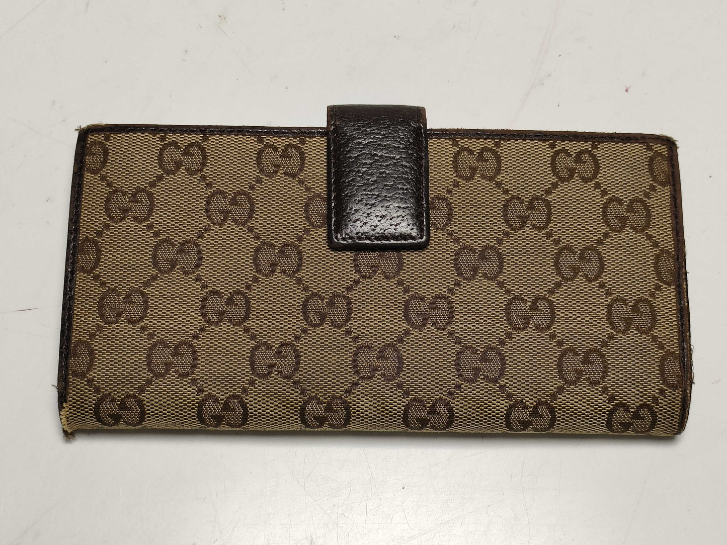 GUCCI GG Canvas Long Wallet 1127152 Wallet