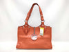 HUNTING WORLD Leather Logo Plate Handbag Handbag