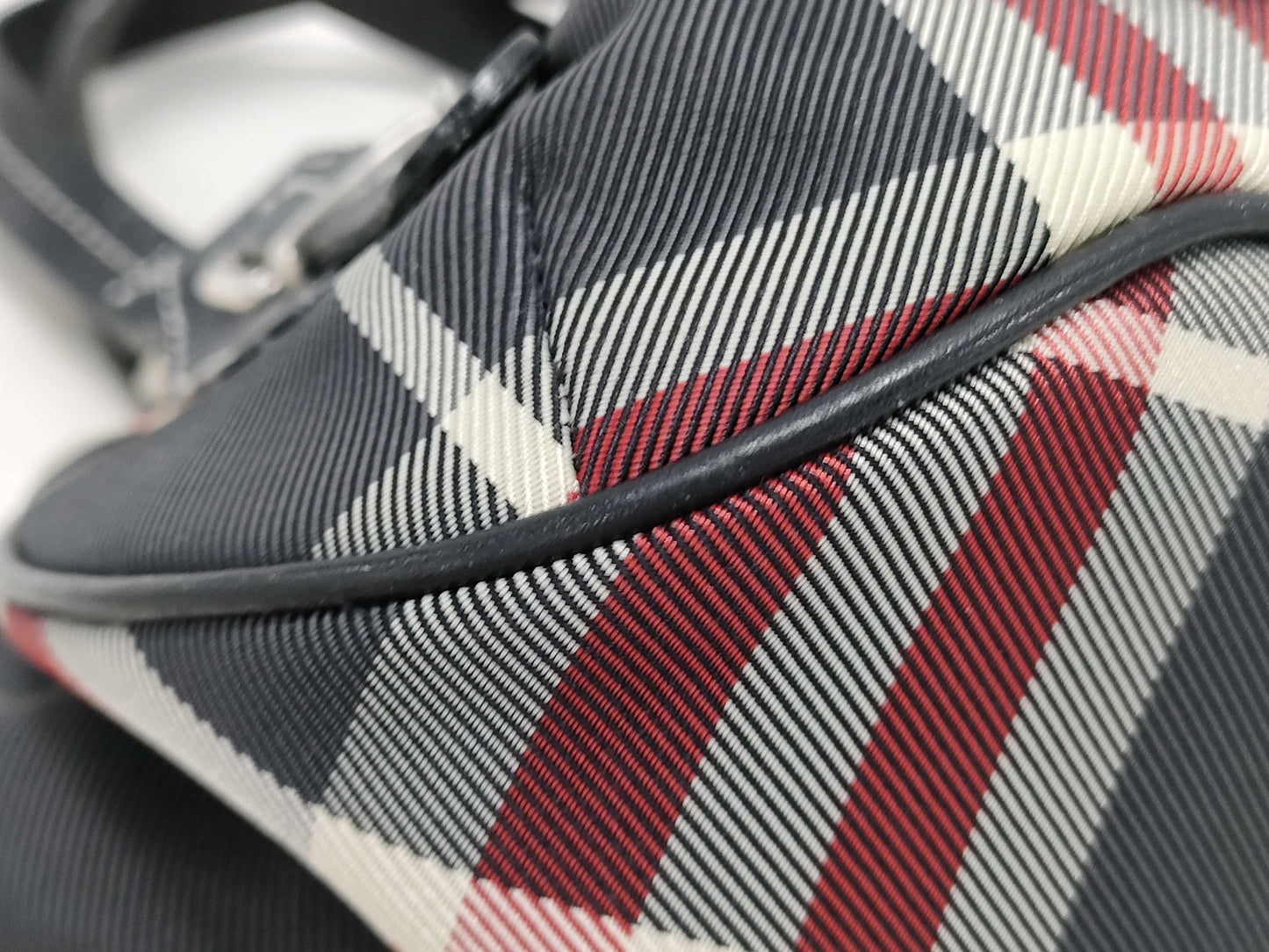 BURBERRY Nova Check Handbag Handbag