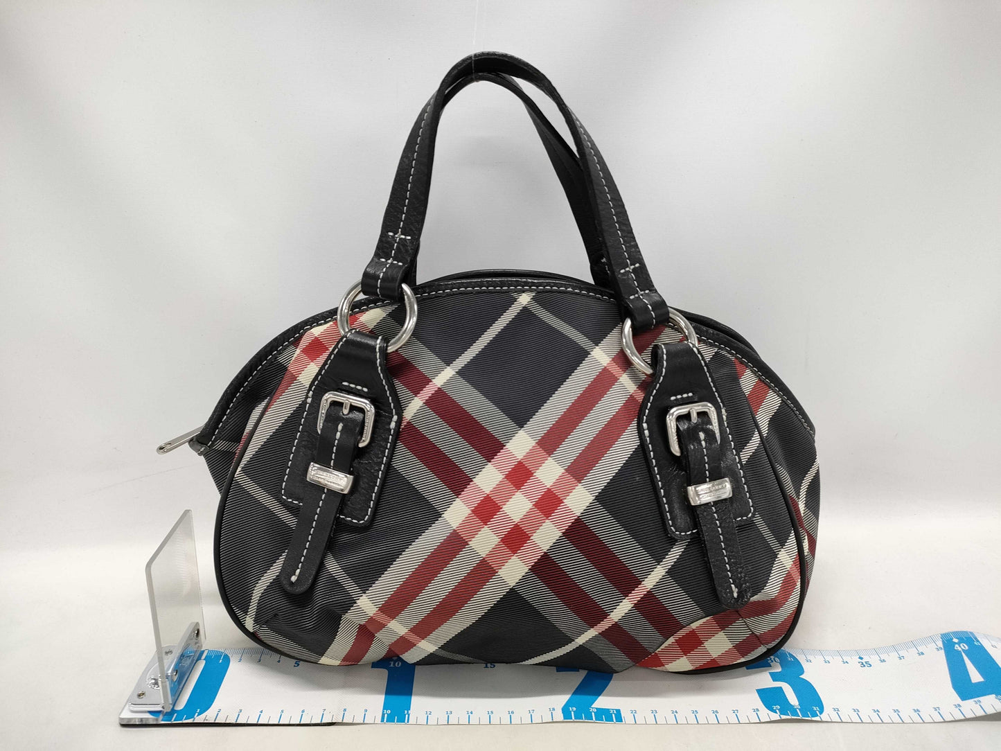 BURBERRY Nova Check Handbag Handbag