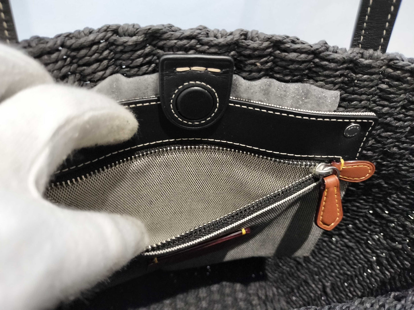 COACH basket bag tote bag