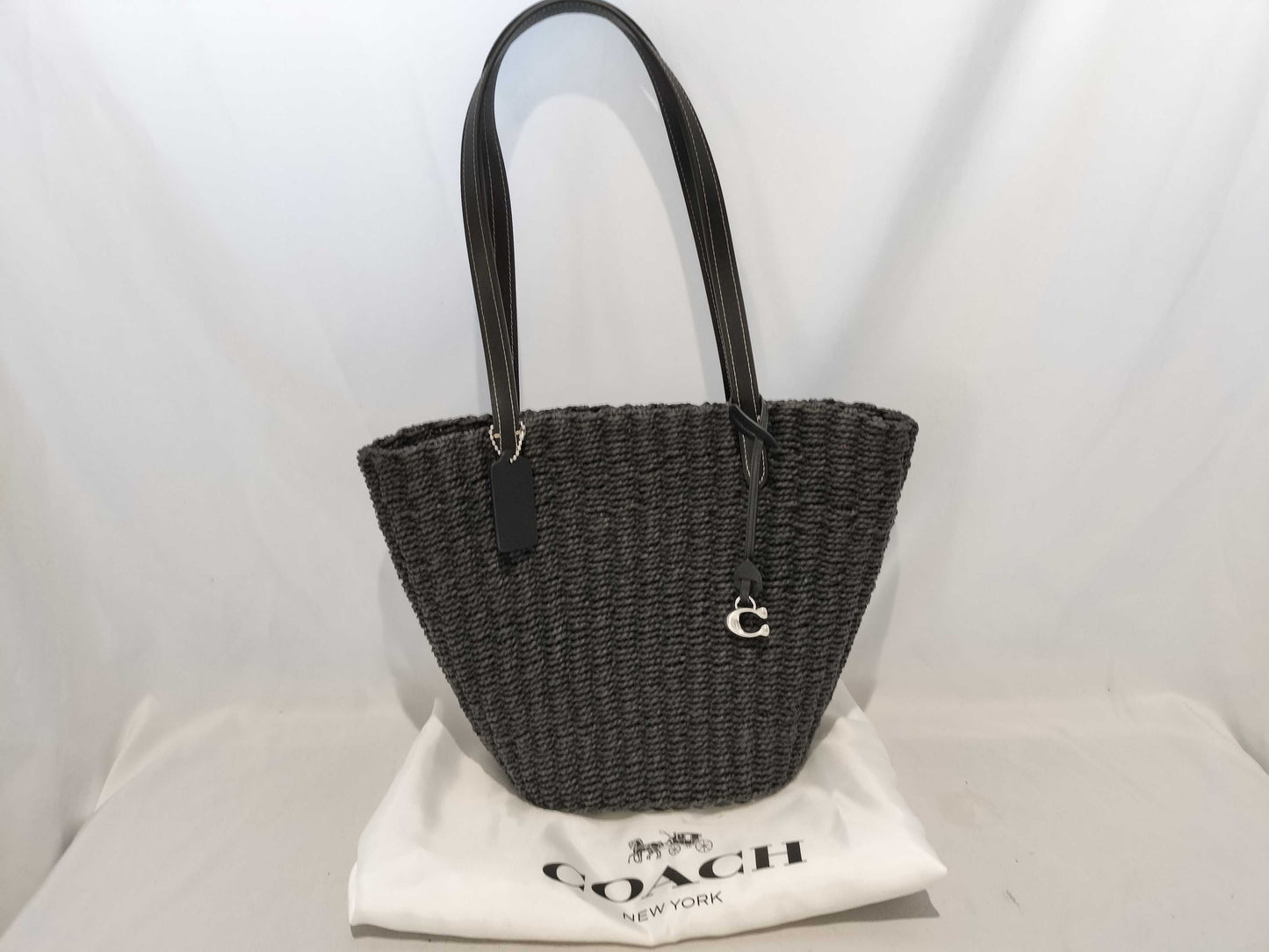 COACH basket bag tote bag