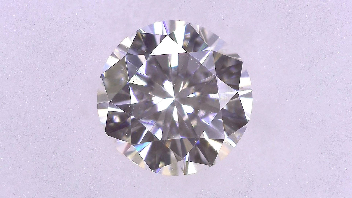 0.334ct E VS-2 GOOD/GD/FR MEDIUM BLUE NATURAL 4.36-4.44X2.74mm Diamond Loose