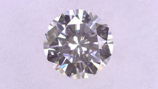 0.334ct E VS-2 GOOD/GD/FR MEDIUM BLUE NATURAL 4.36-4.44X2.74mm Diamond Loose