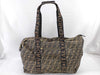 FENDI Zucca Boston Bag
