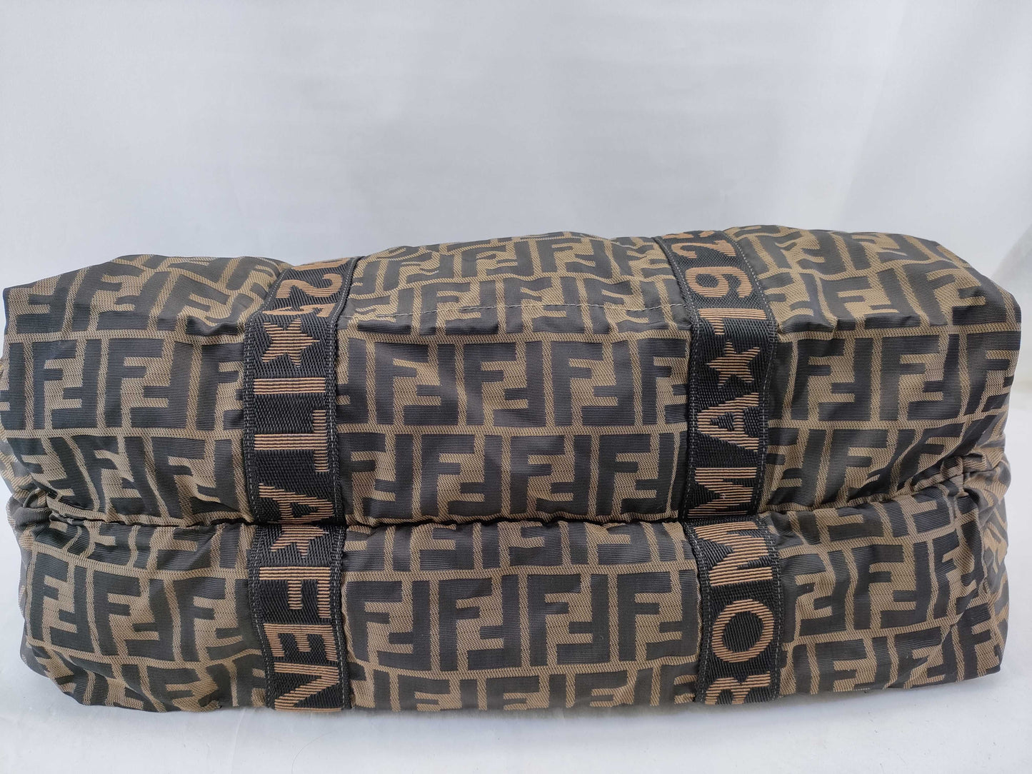 FENDI Zucca Boston Bag