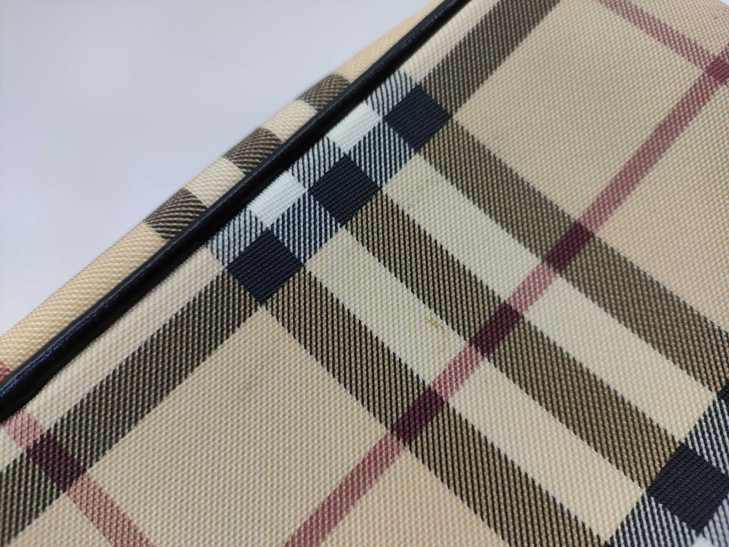 BURBERRY Check Mini Handbag