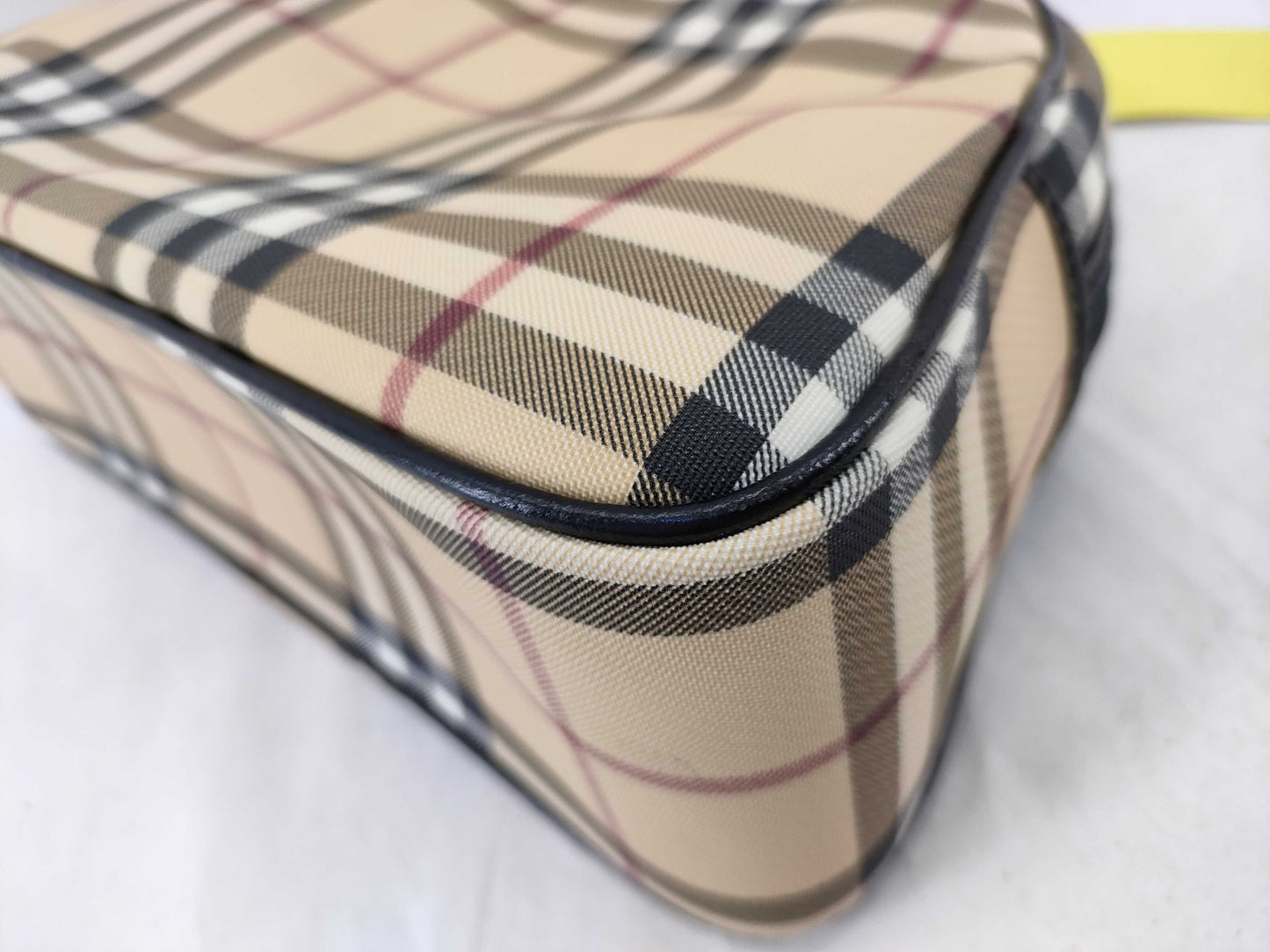 BURBERRY Check Mini Handbag