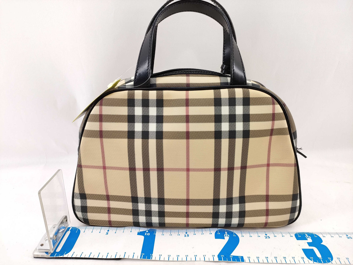 BURBERRY Check Mini Handbag