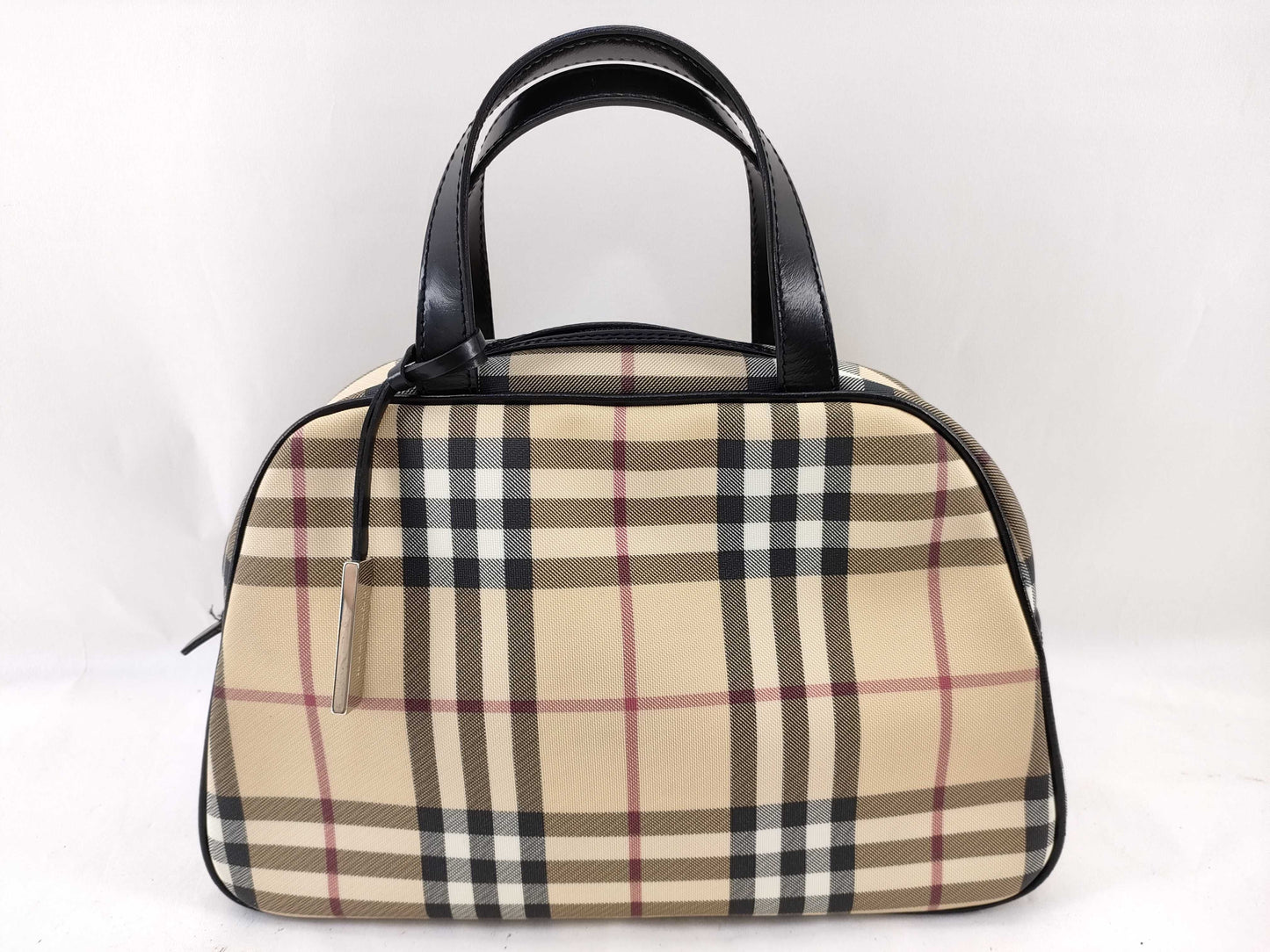 BURBERRY Check Mini Handbag