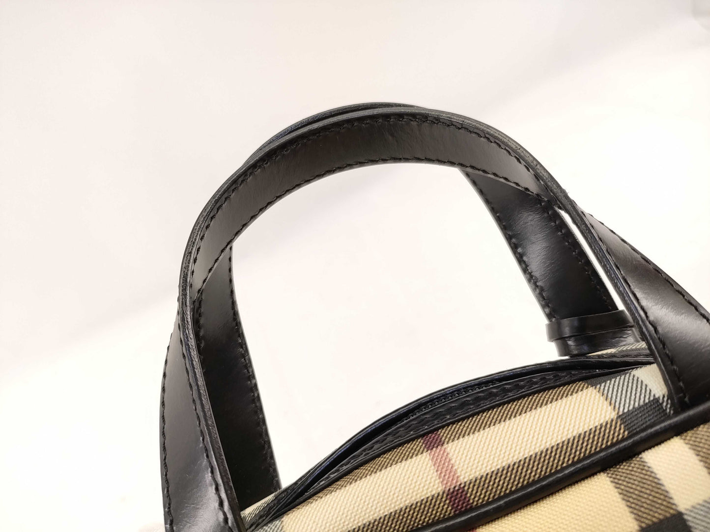 BURBERRY Check Mini Handbag
