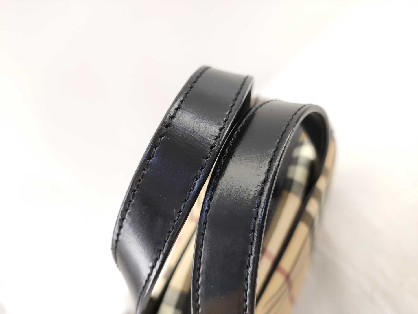 BURBERRY Check Mini Handbag
