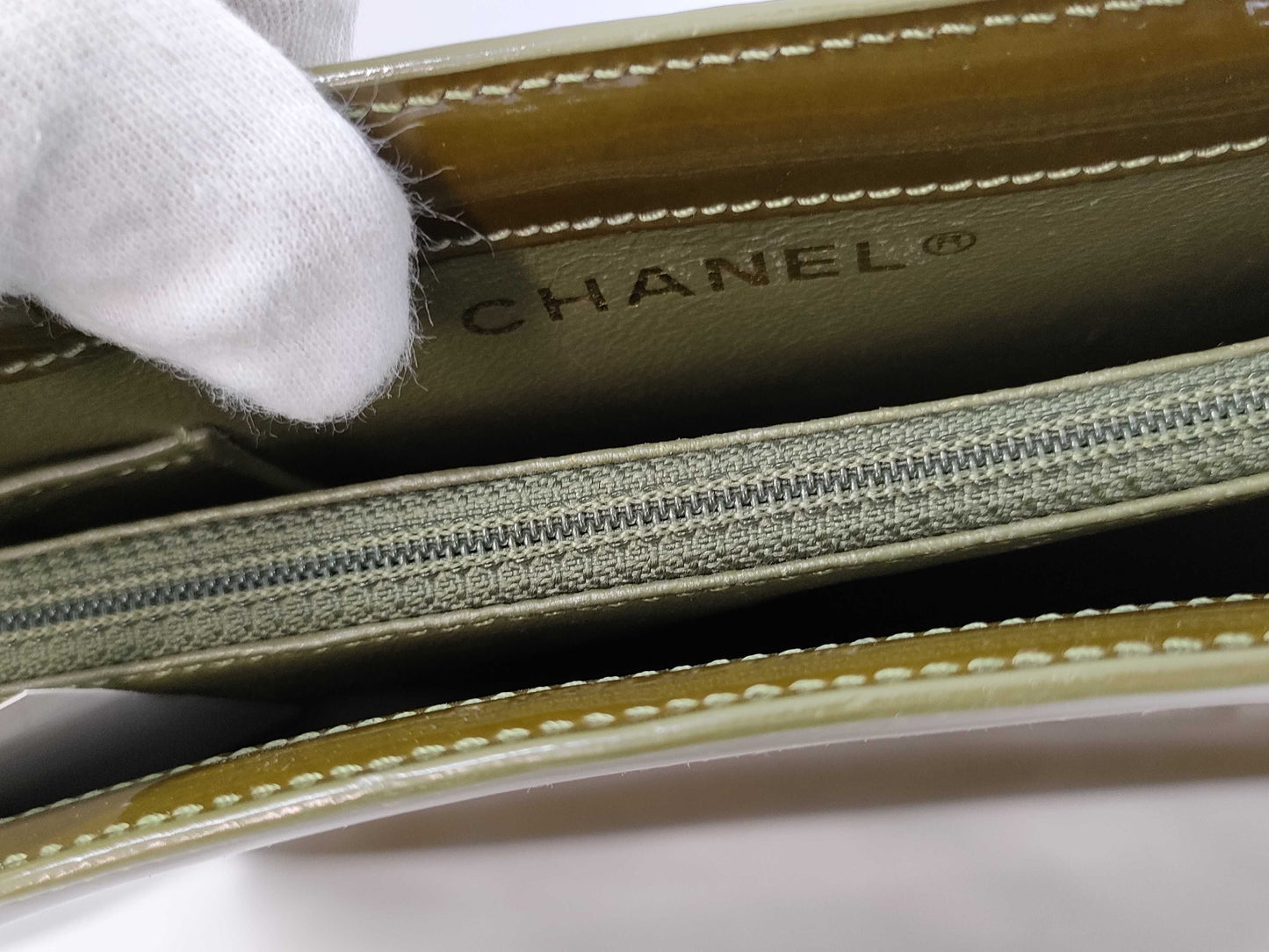 CHANEL Enamel Tote Bag