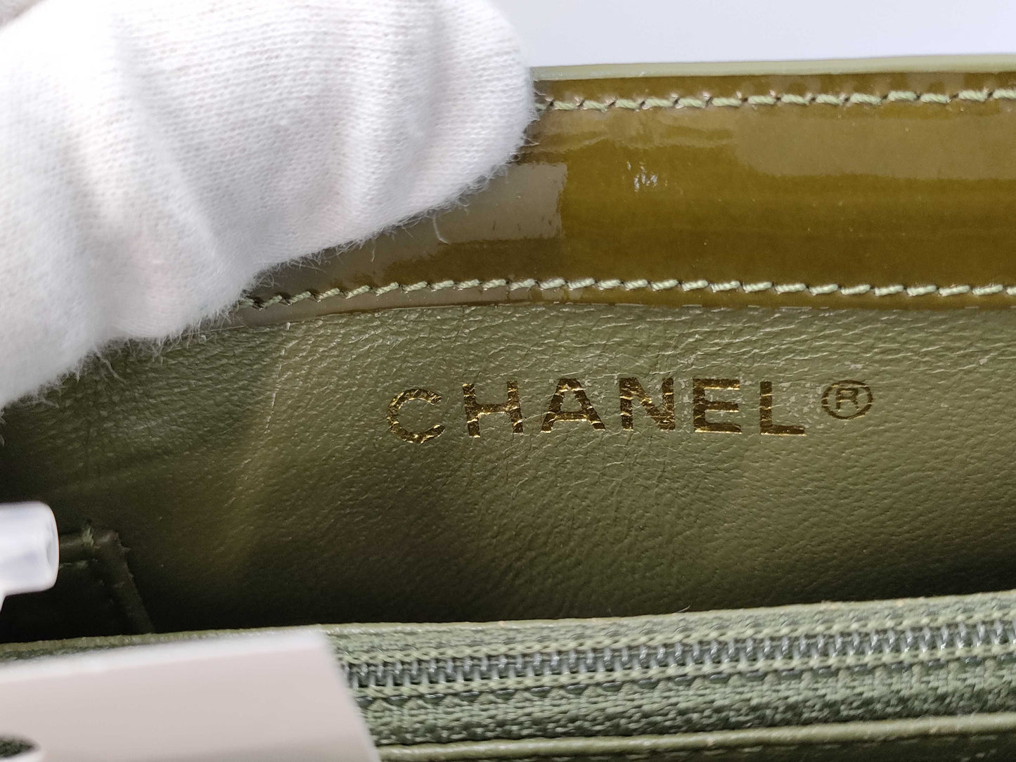 CHANEL Enamel Tote Bag