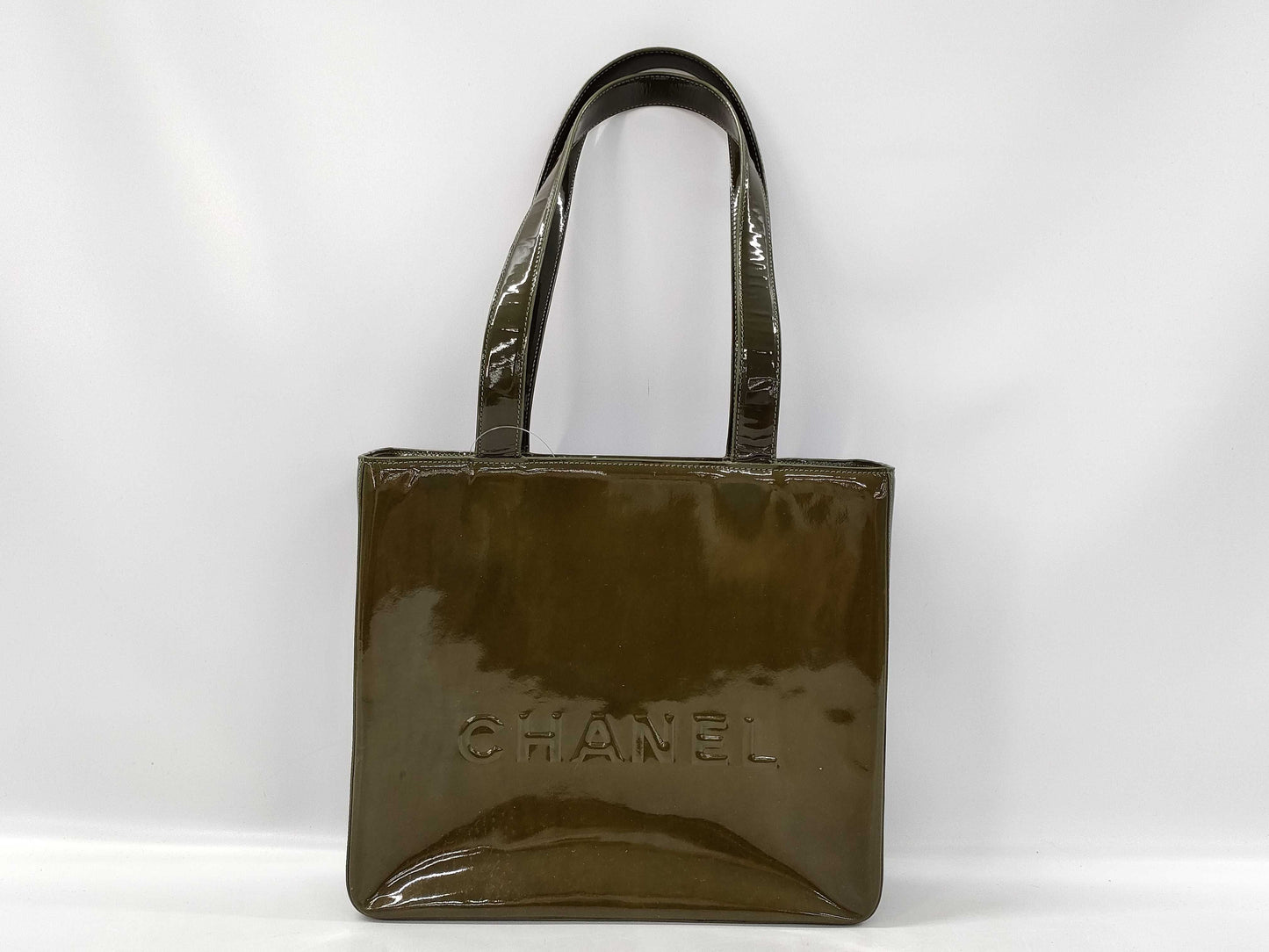 CHANEL Enamel Tote Bag