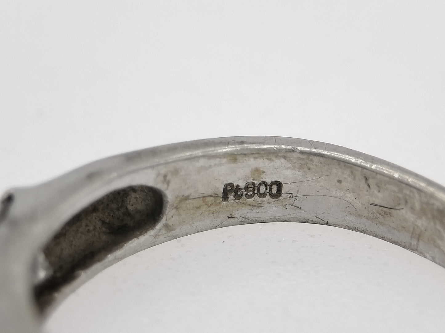 D1.01ct Pt900 4.7g Ring