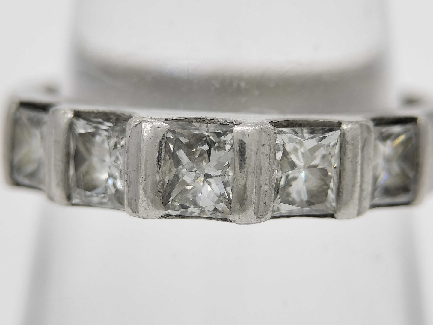 D1.01ct Pt900 4.7g Ring