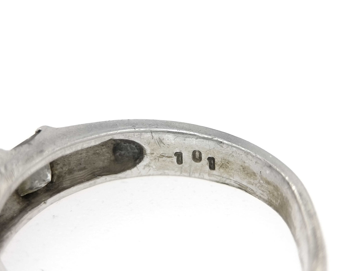 D1.01ct Pt900 4.7g Ring