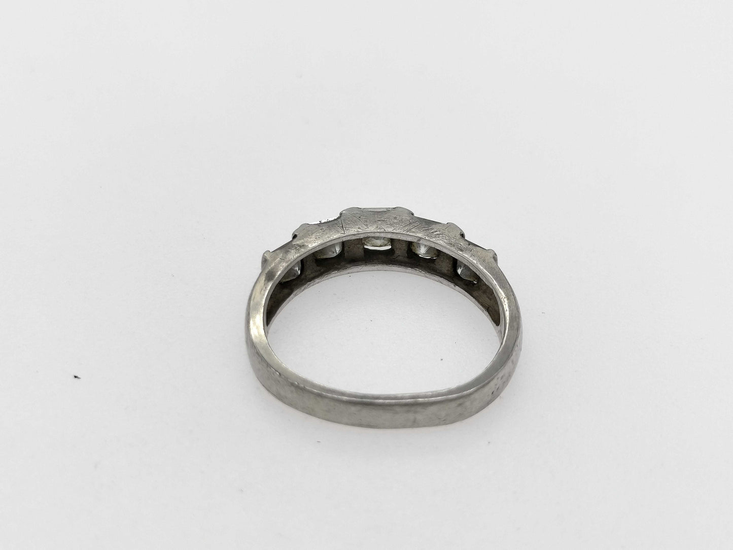 D1.01ct Pt900 4.7g Ring