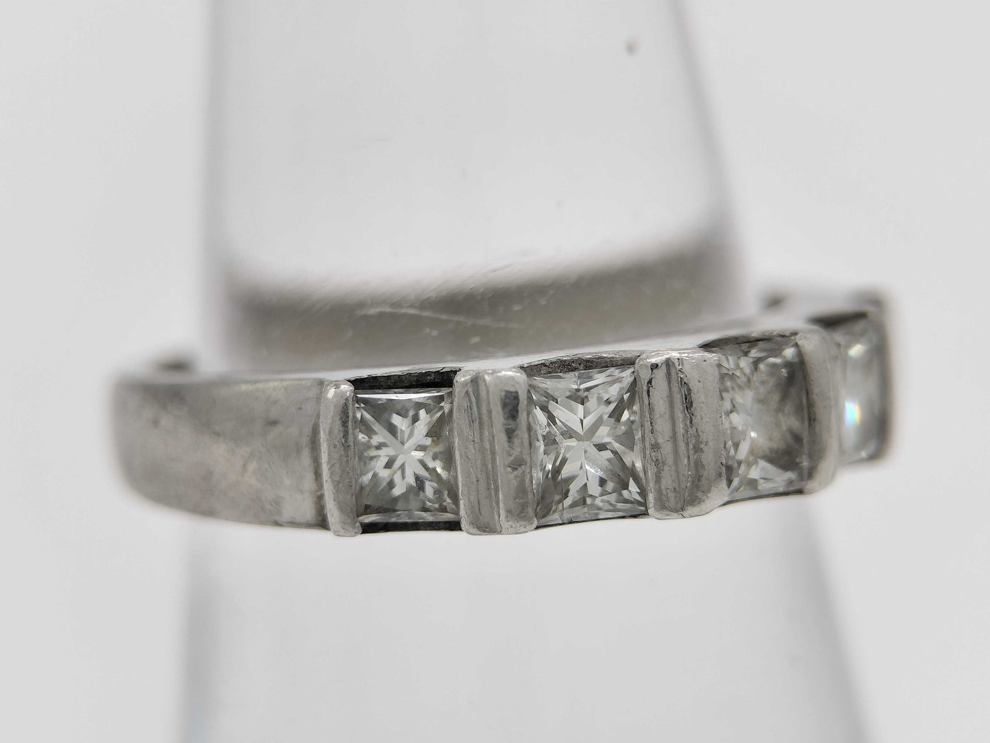 D1.01ct Pt900 4.7g Ring
