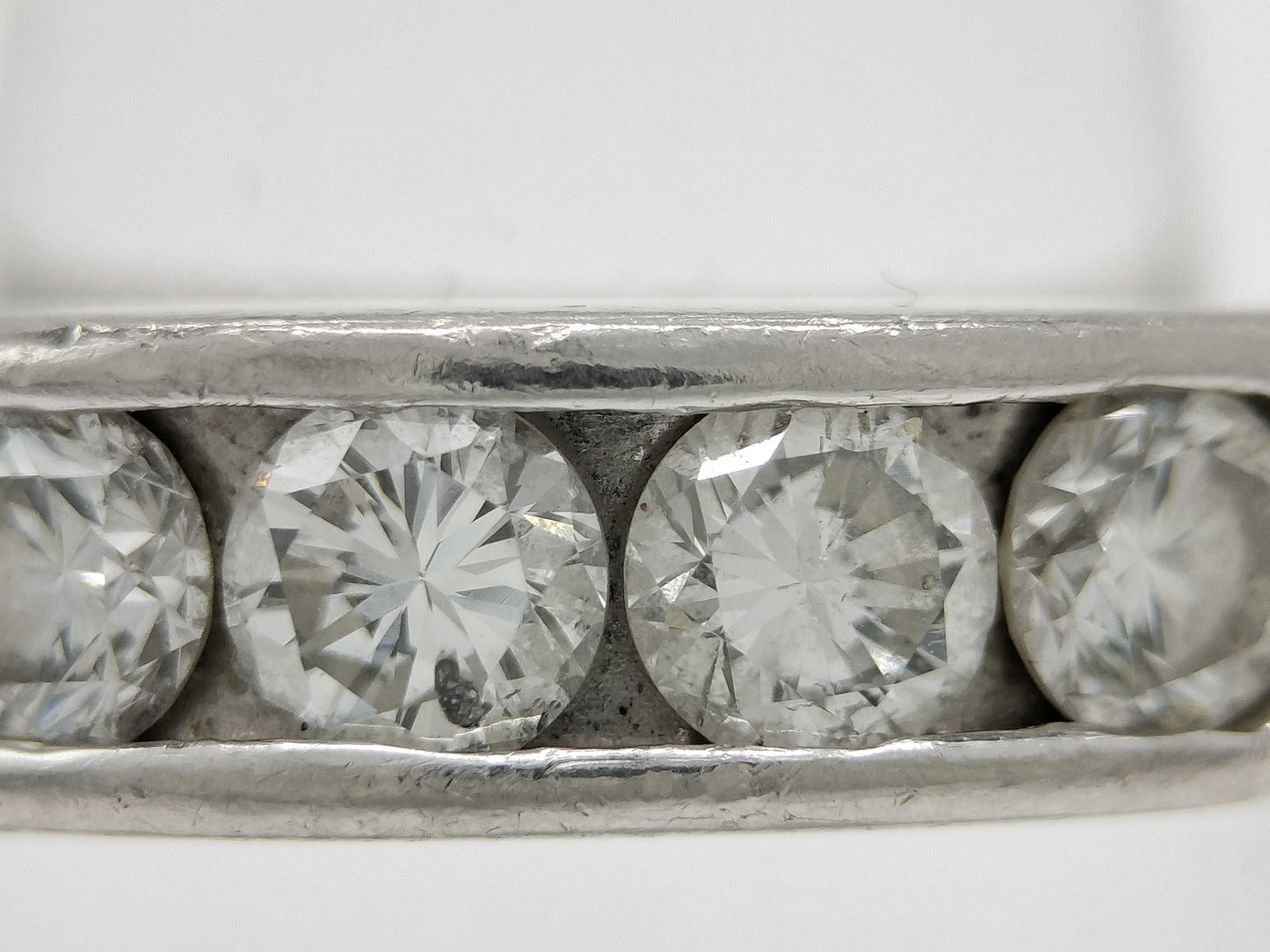 D1.03ct Pt900 5.7g Ring