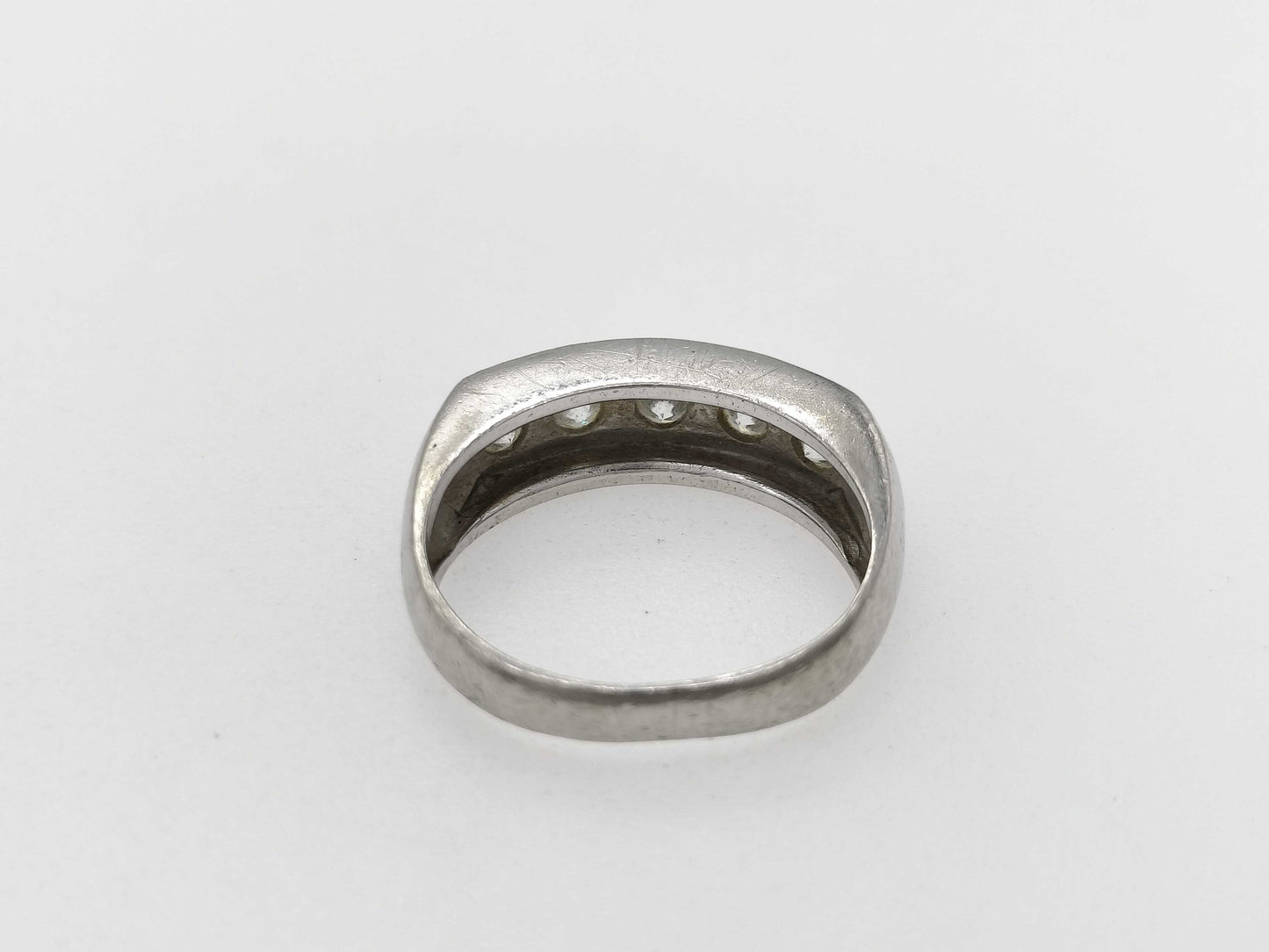 D1.03ct Pt900 5.7g Ring