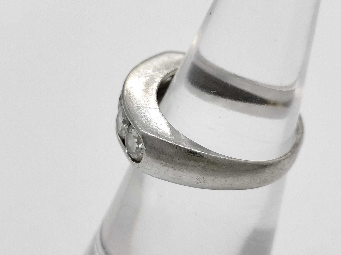 D1.03ct Pt900 5.7g Ring
