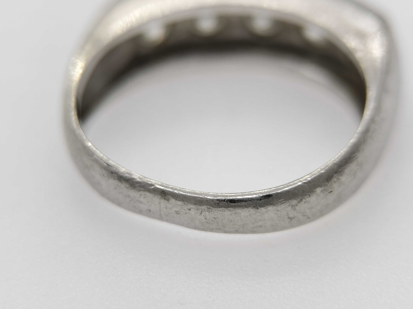 D1.03ct Pt900 5.7g Ring