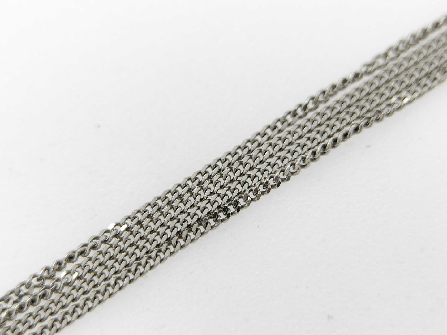 D0.392ct Pt850 2.5g Necklace