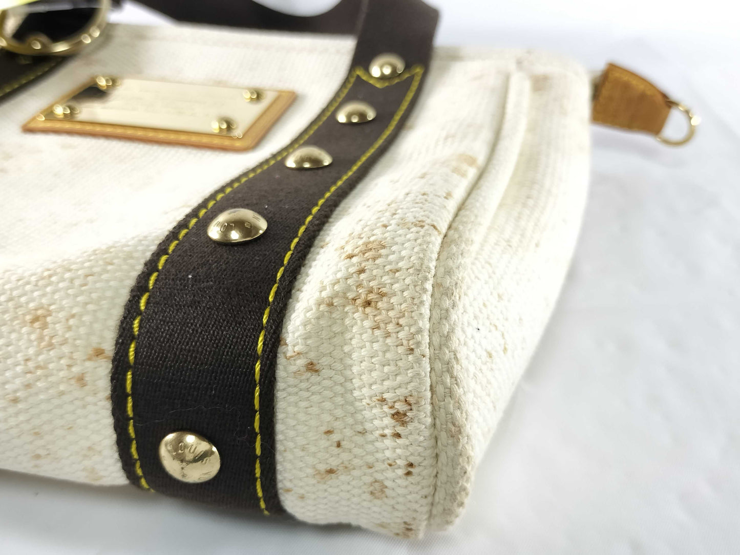 LOUIS VUITTON M40039 Antigua Antigua Cabas PM Tote Bag