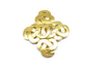 CHANEL 95P Coco Mark Brooch Gold Brooch